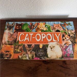 Vintage Cat-Opoly Monopoly Game
